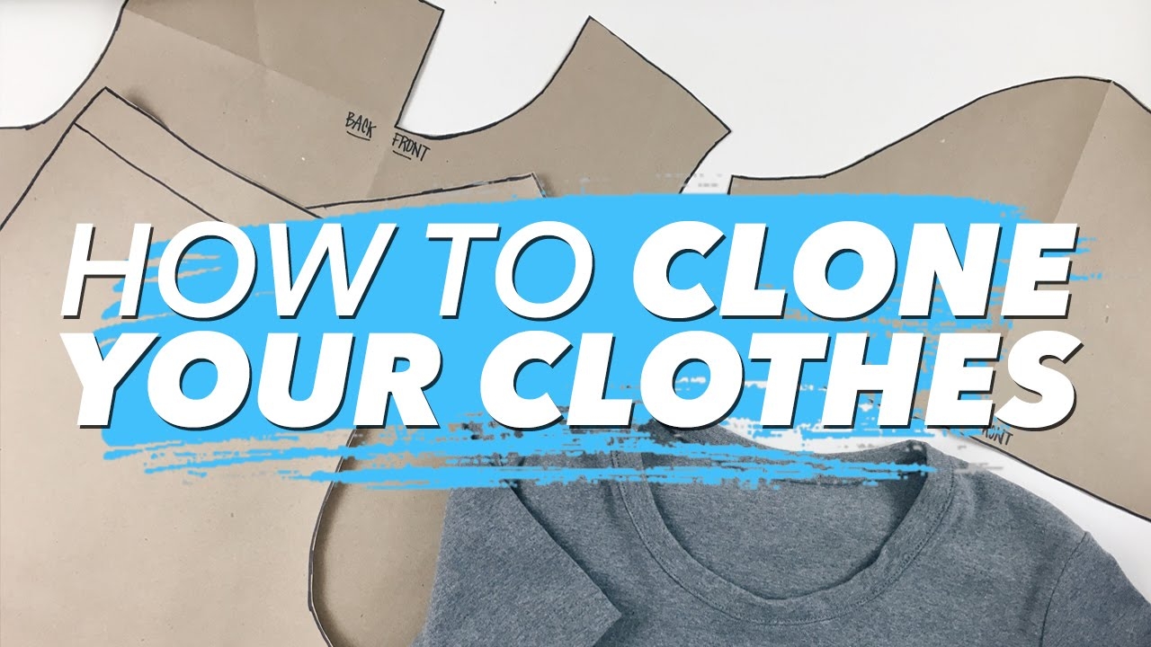 How To Make Patterns From Your Clothes CLONE YOUR WARDROBE WITHWENDY YouTube How To Make Patterns From Your Clothes CLONE YOUR WARDROBE WITHWENDY YouTube