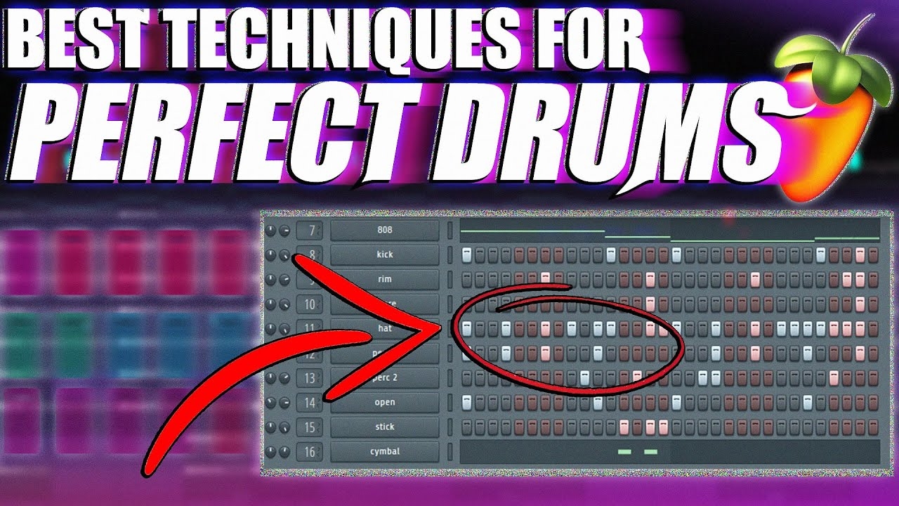 HOW TO MAKE PERFECT DRUM PATTERNS FOR TRAP BEATS FL STUDIO DRUM TUTORIAL 2021 YouTube