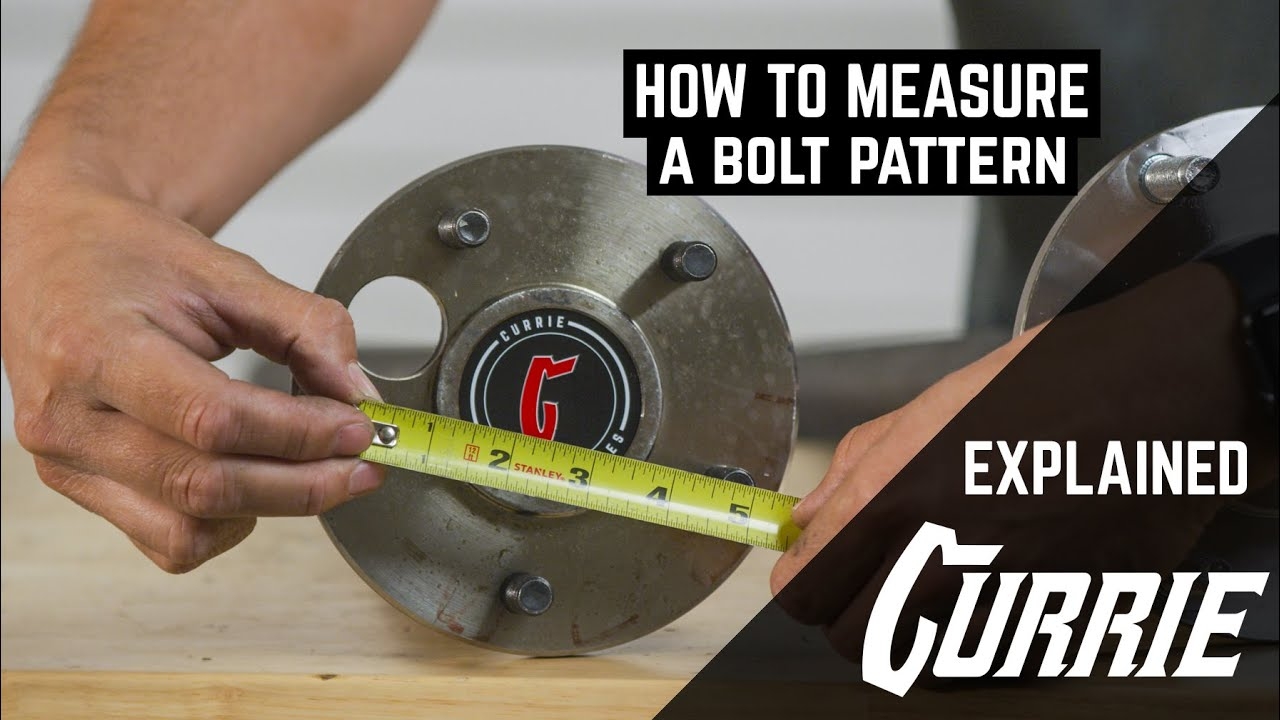 HOW TO MEASURE A BOLT PATTERN EXPLAINED YouTube