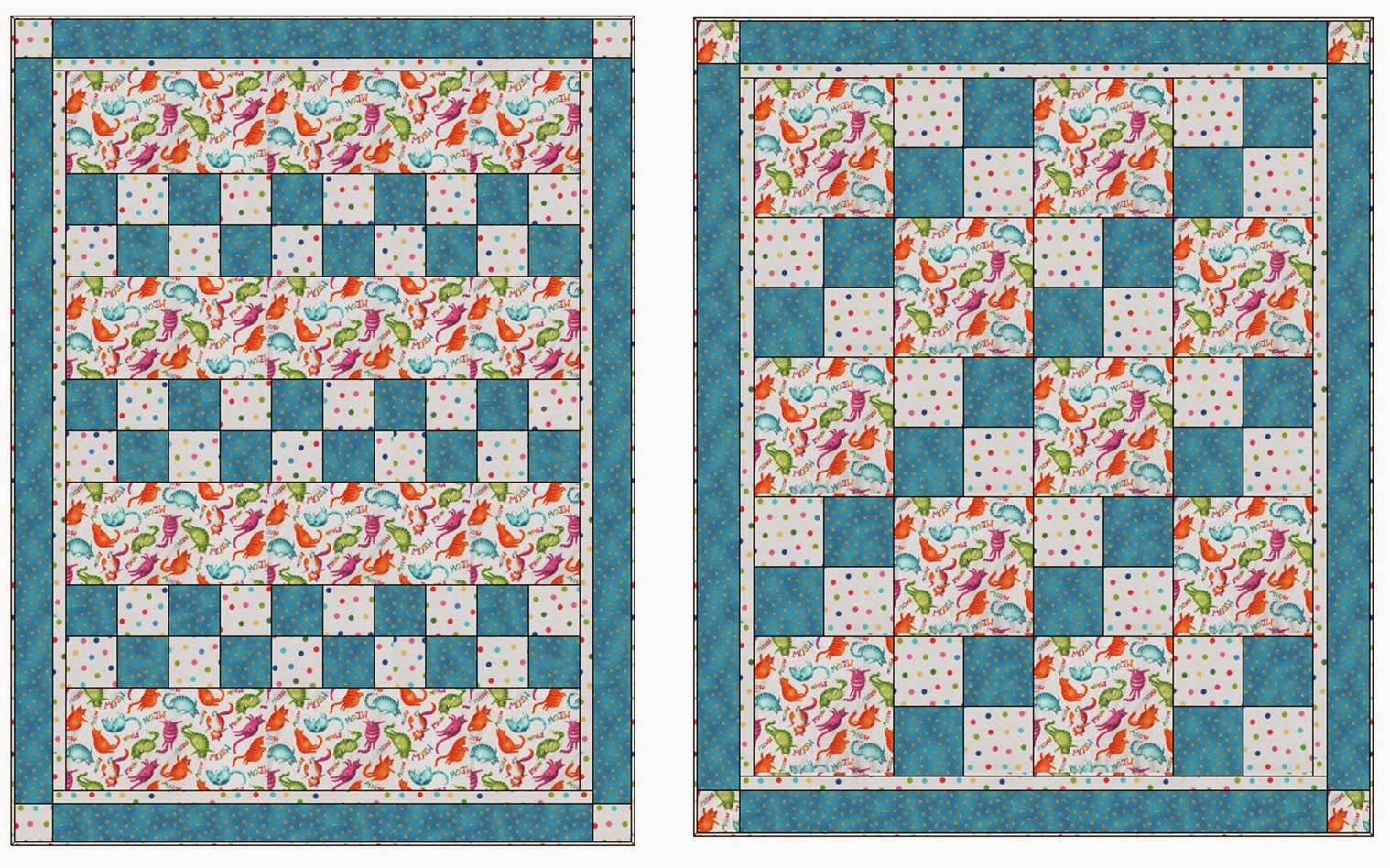 How To Place Your Fabric For A 3 Yard Quilt Kit How To Place Your Fabric For A 3 Yard Quilt Kit