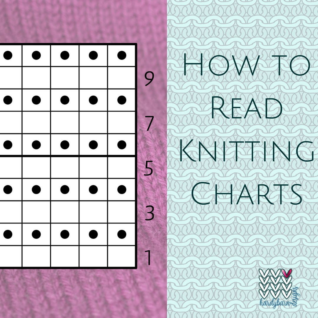 How To Read Knitting Charts Hardybarn Designs