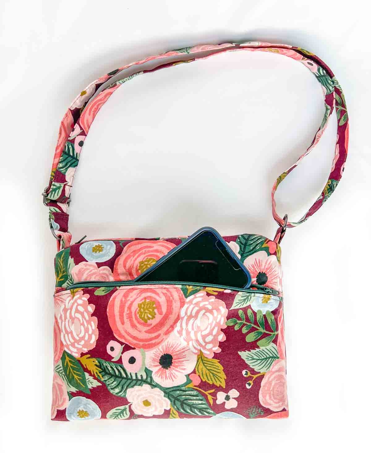 How To Sew A Crossbody Bag Free Pattern MindyMakes