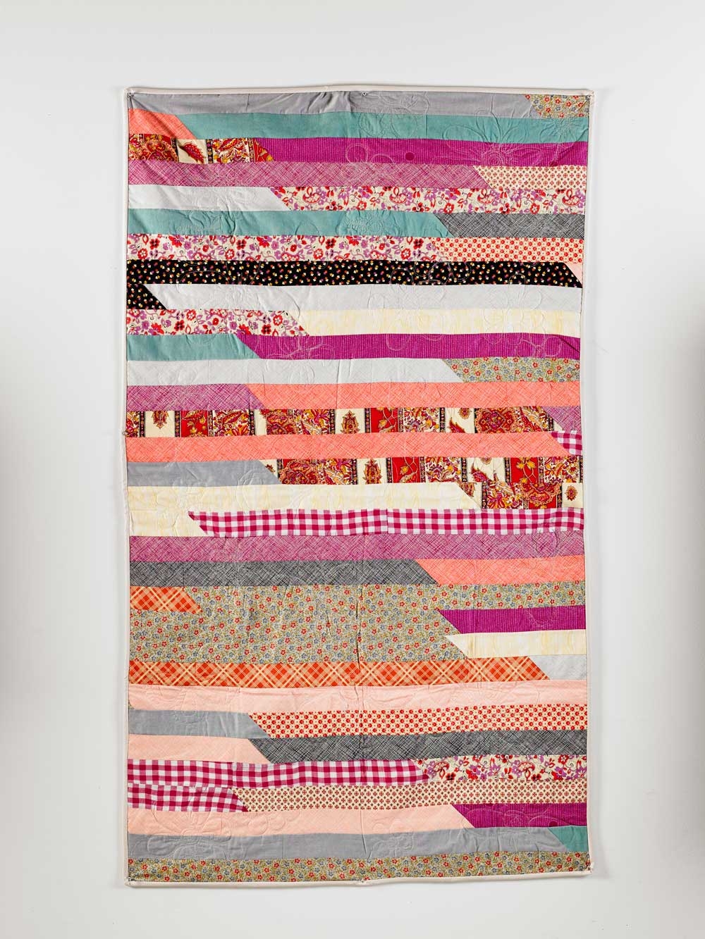 How To Sew A Jelly Roll Race Quilt Wise Craft Handmade