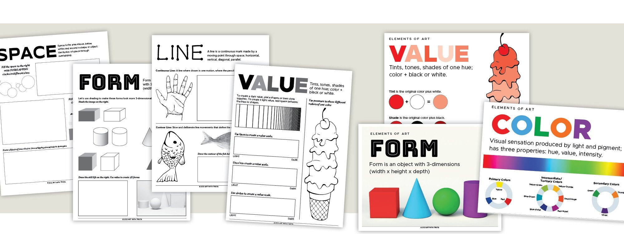 How To Teach Elements Of Art Art With Trista