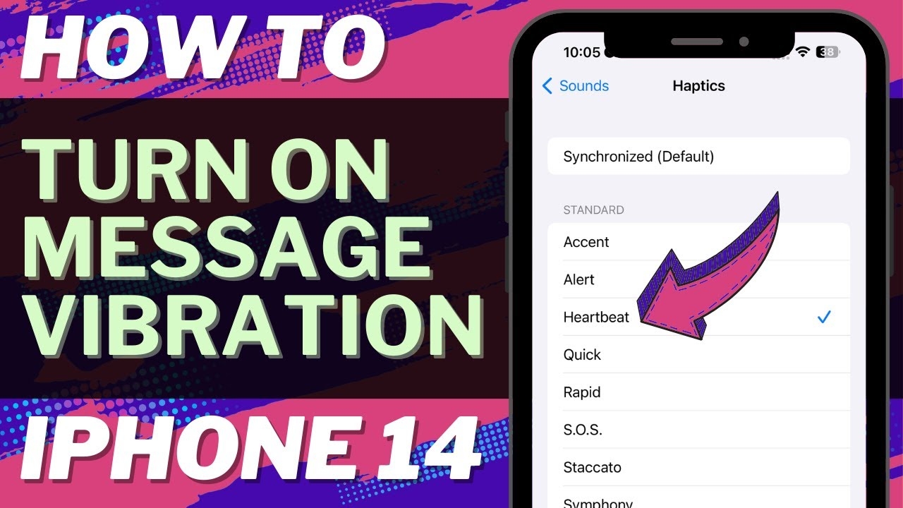 How To Turn On Text Message Vibration On IPhone 14 YouTube How To Turn On Text Message Vibration On IPhone 14 YouTube