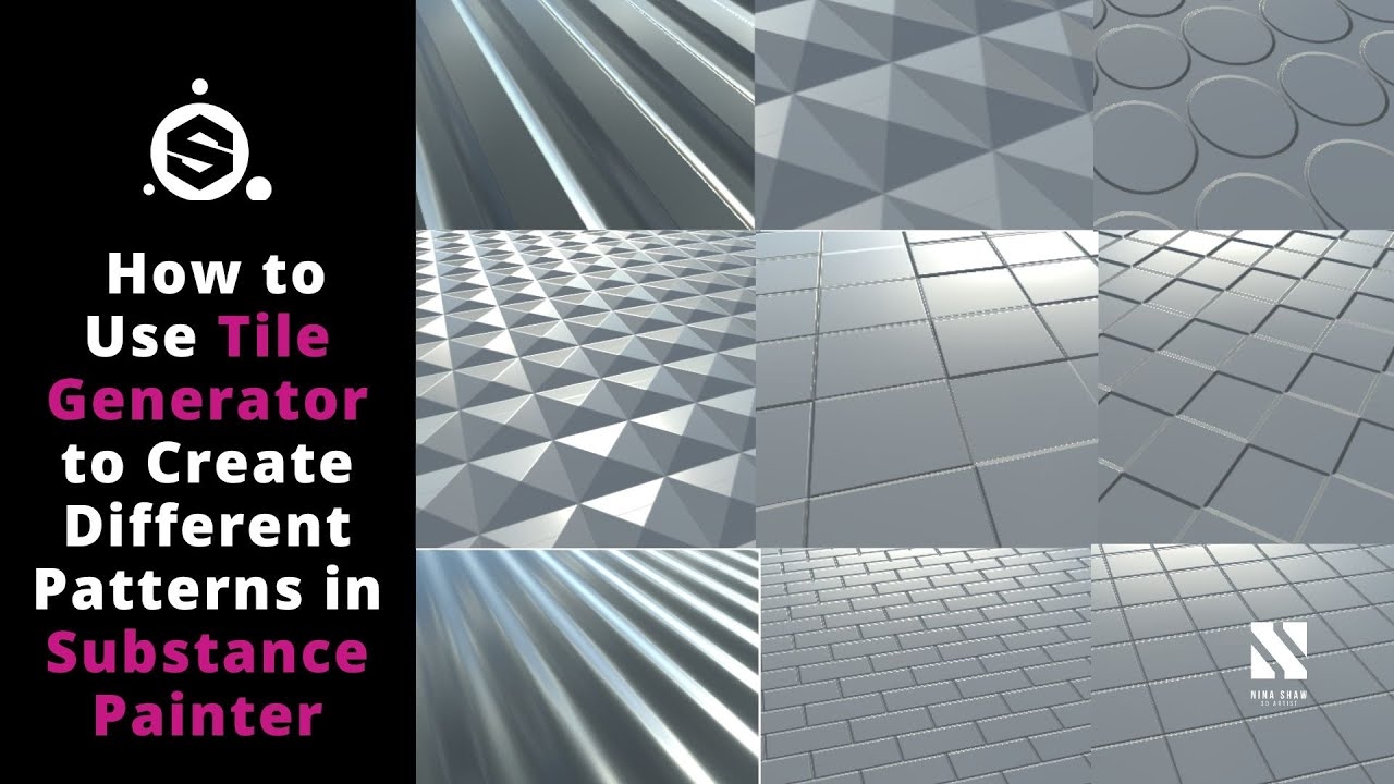 How To Use Tile Generator To Create Different Patterns In Substance Painter YouTube How To Use Tile Generator To Create Different Patterns In Substance Painter YouTube