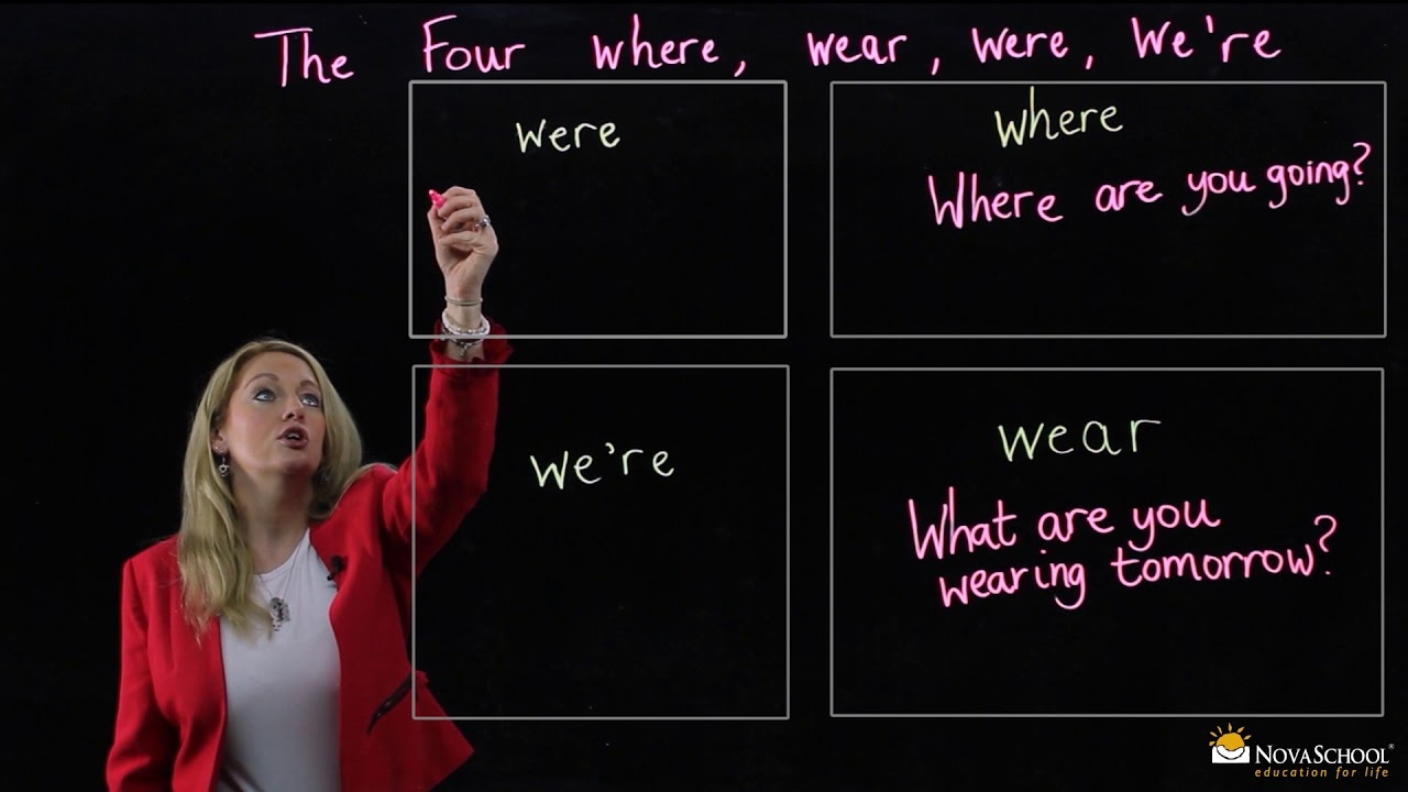 How To Use Where Wear Were And We re YouTube How To Use Where Wear Were And We re YouTube