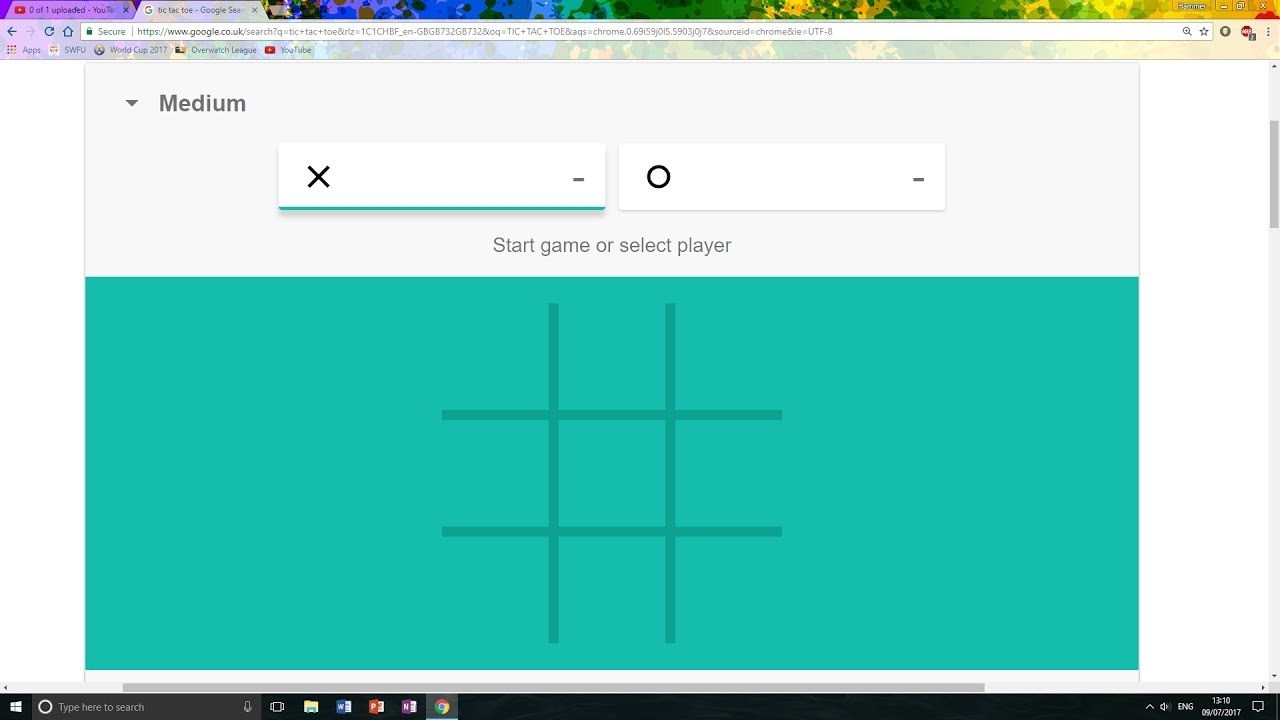 I BEAT THE IMPOSSIBLE GOOGLE TIC TAC TOE YouTube I BEAT THE IMPOSSIBLE GOOGLE TIC TAC TOE YouTube