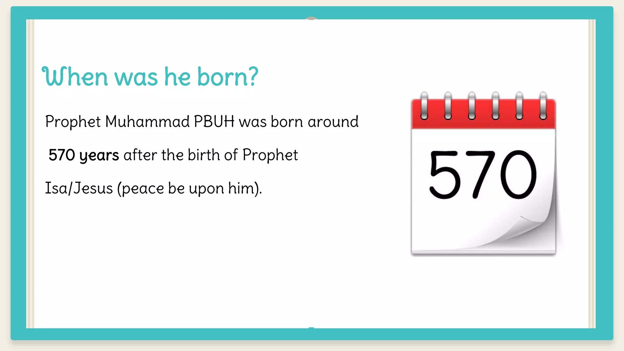 I Love Muhammad PBUH pptx