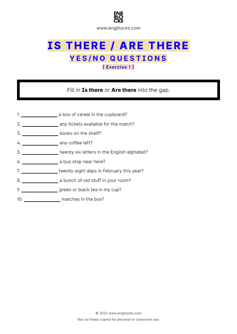 Is There Are There Yes No Question Worksheet English Grammar Worksheets Library Is There Are There Yes No Question Worksheet English Grammar Worksheets Library