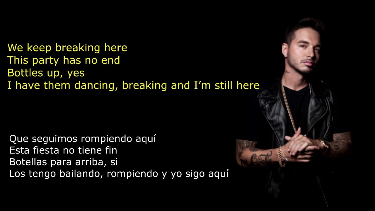J Balvin Willy William Mi Gente Lyrics English Translation Spanish Letra To English YouTube