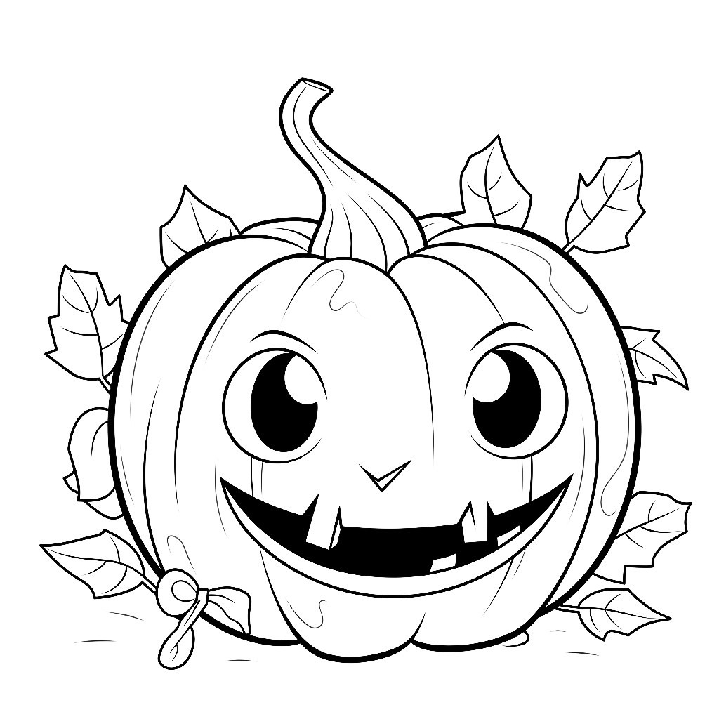 jack o lantern coloring sheet