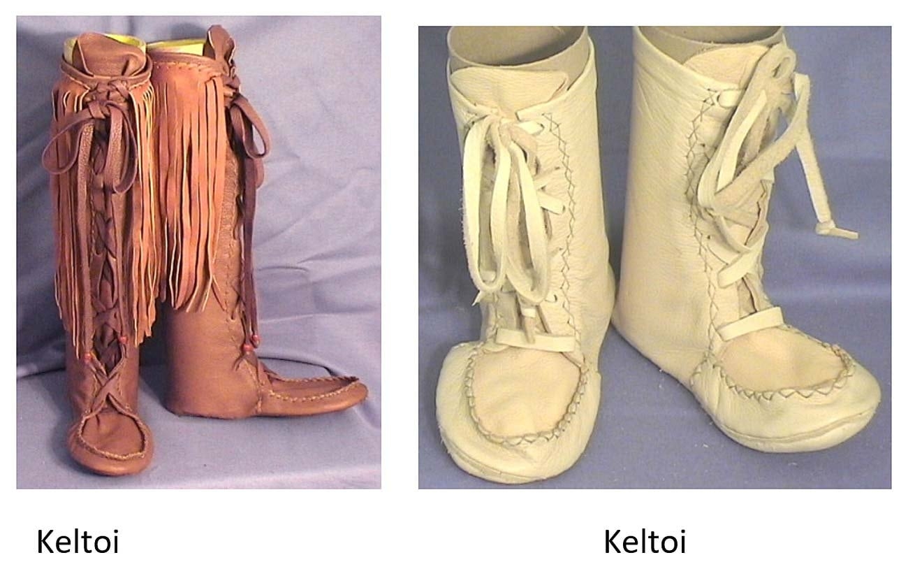 Keltoi Mukluk Highlander Moccasin Boot Sewing Pattern Great For SCA Highlander Or Historic Re enactment