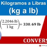 Kilogramos A Libras kg A Lb Parte 2 YouTube
