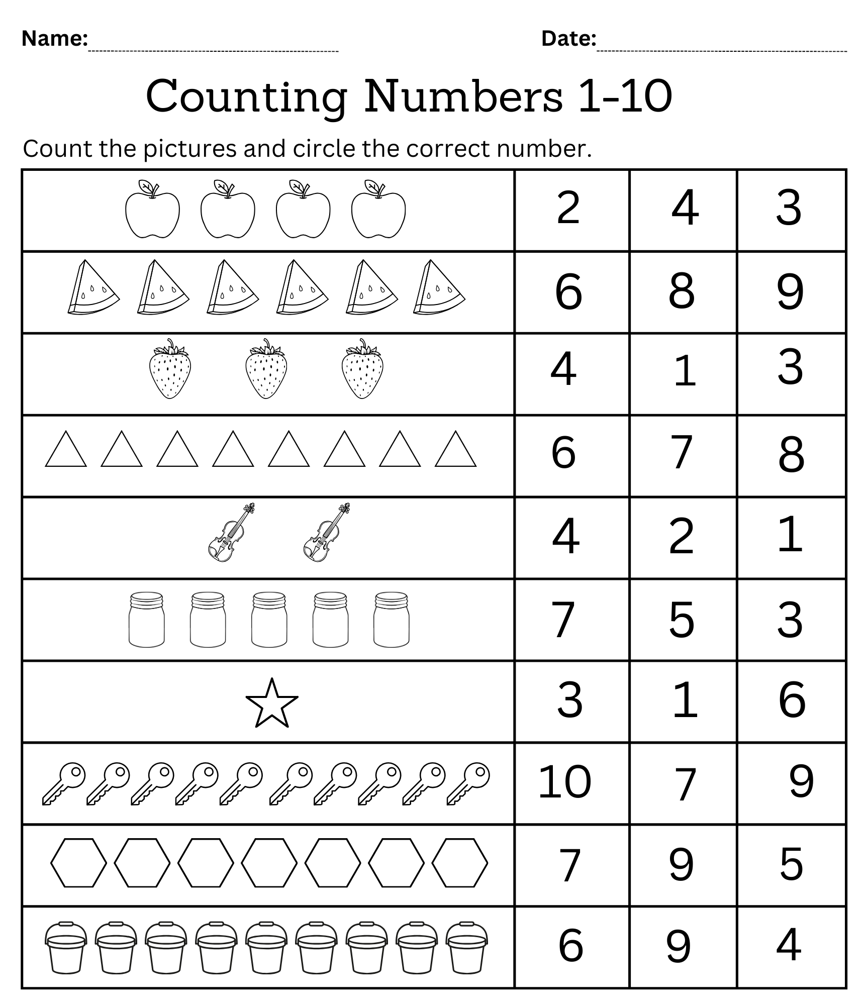counting worksheets for kindergarten counting worksheets for kindergarten