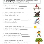 Kinetic And Potential Energy Worksheets