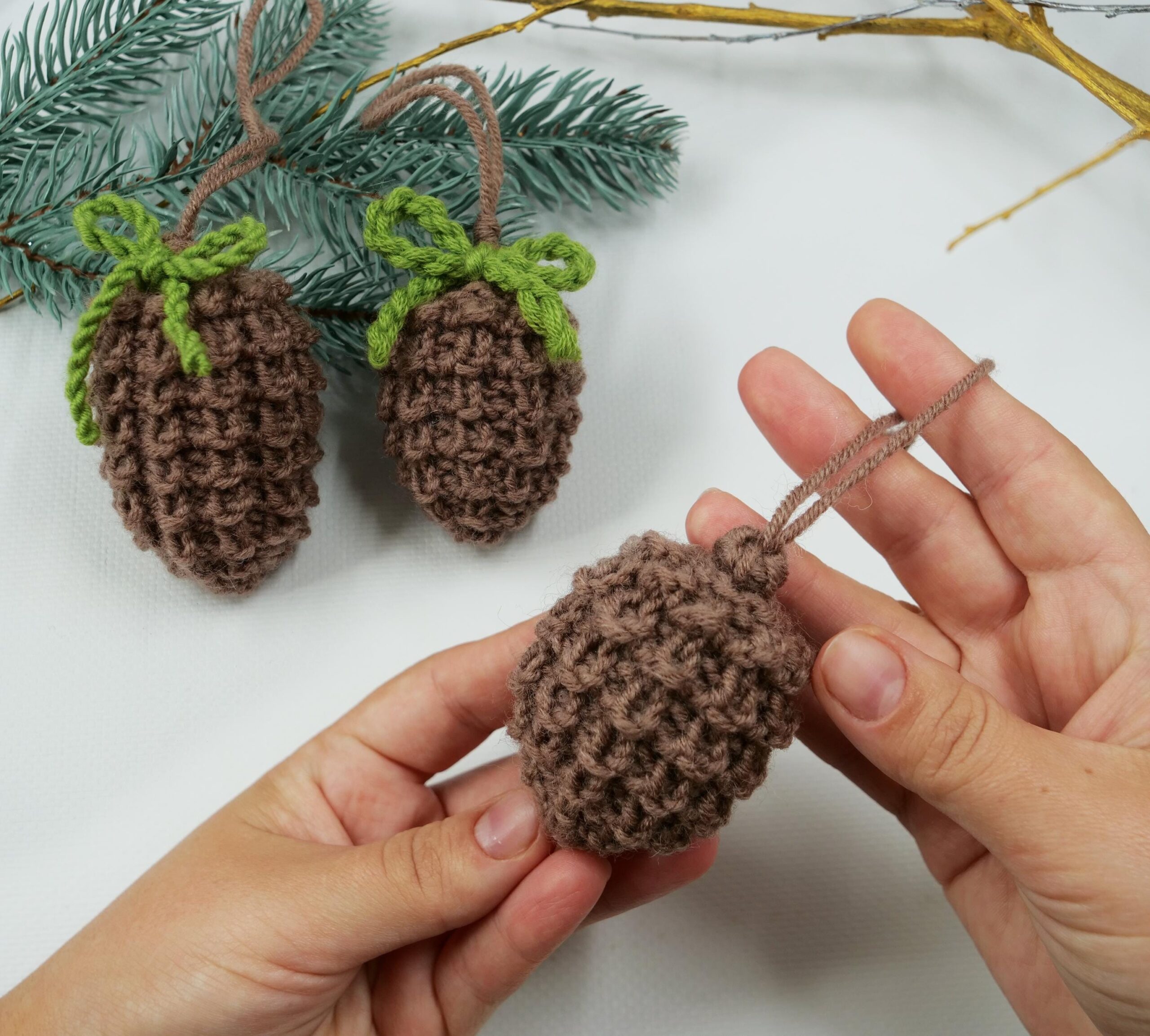 Knitting Pattern Pinecone Decorations Pinecone Knitting Pattern 2 Sizes Of Pinecones Pine Cone Crochet Gift PDF In English Etsy Knitting Pattern Pinecone Decorations Pinecone Knitting Pattern 2 Sizes Of Pinecones Pine Cone Crochet Gift PDF In English Etsy