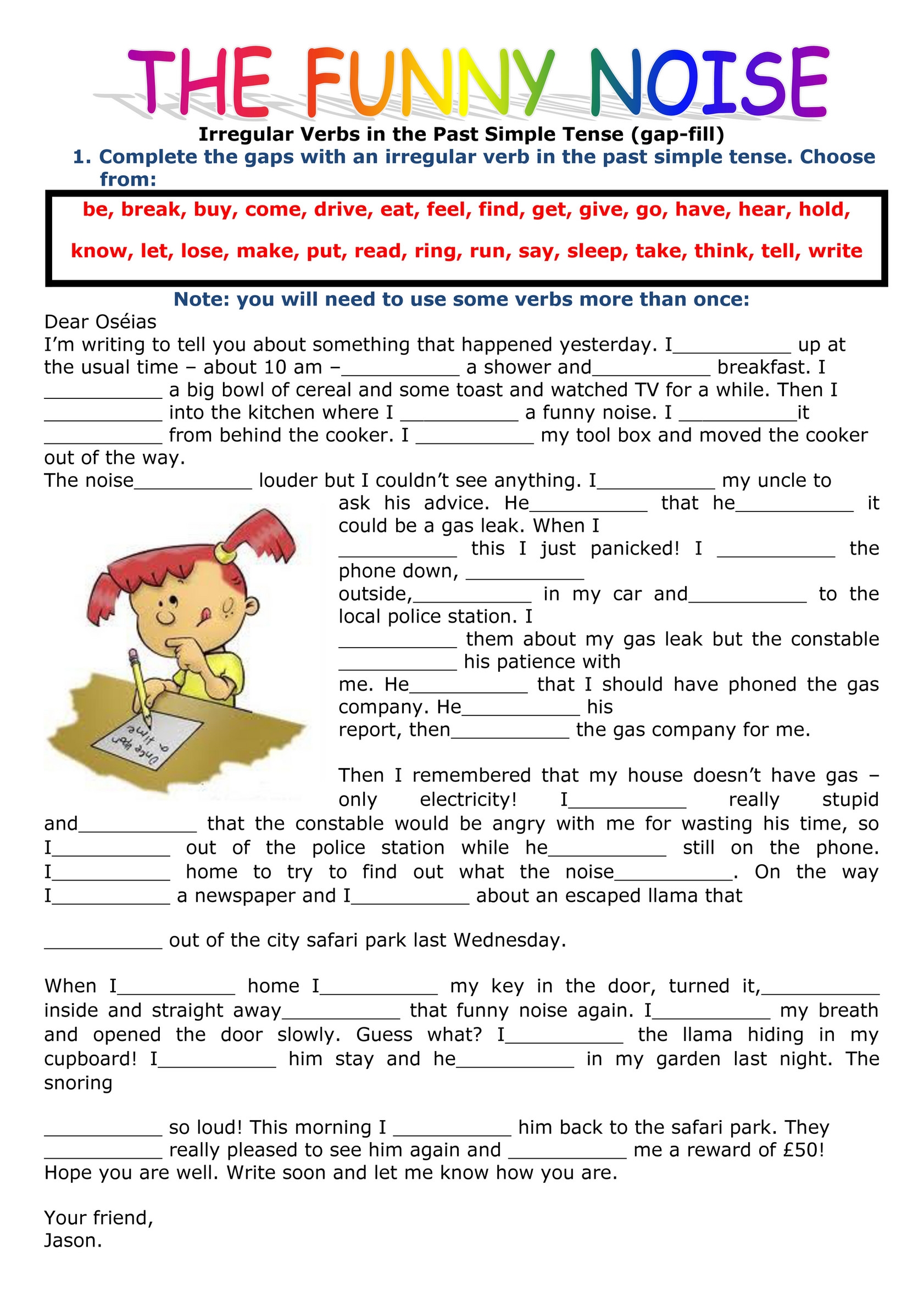 what is the past tense of reading