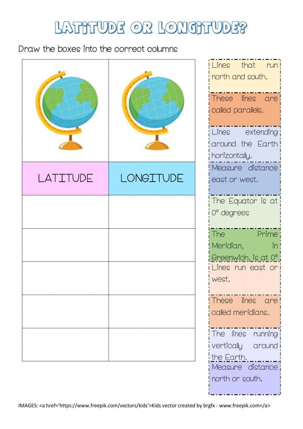 Latitude Vs Longitude Worksheet Live Worksheets Worksheets Library Latitude Vs Longitude Worksheet Live Worksheets Worksheets Library
