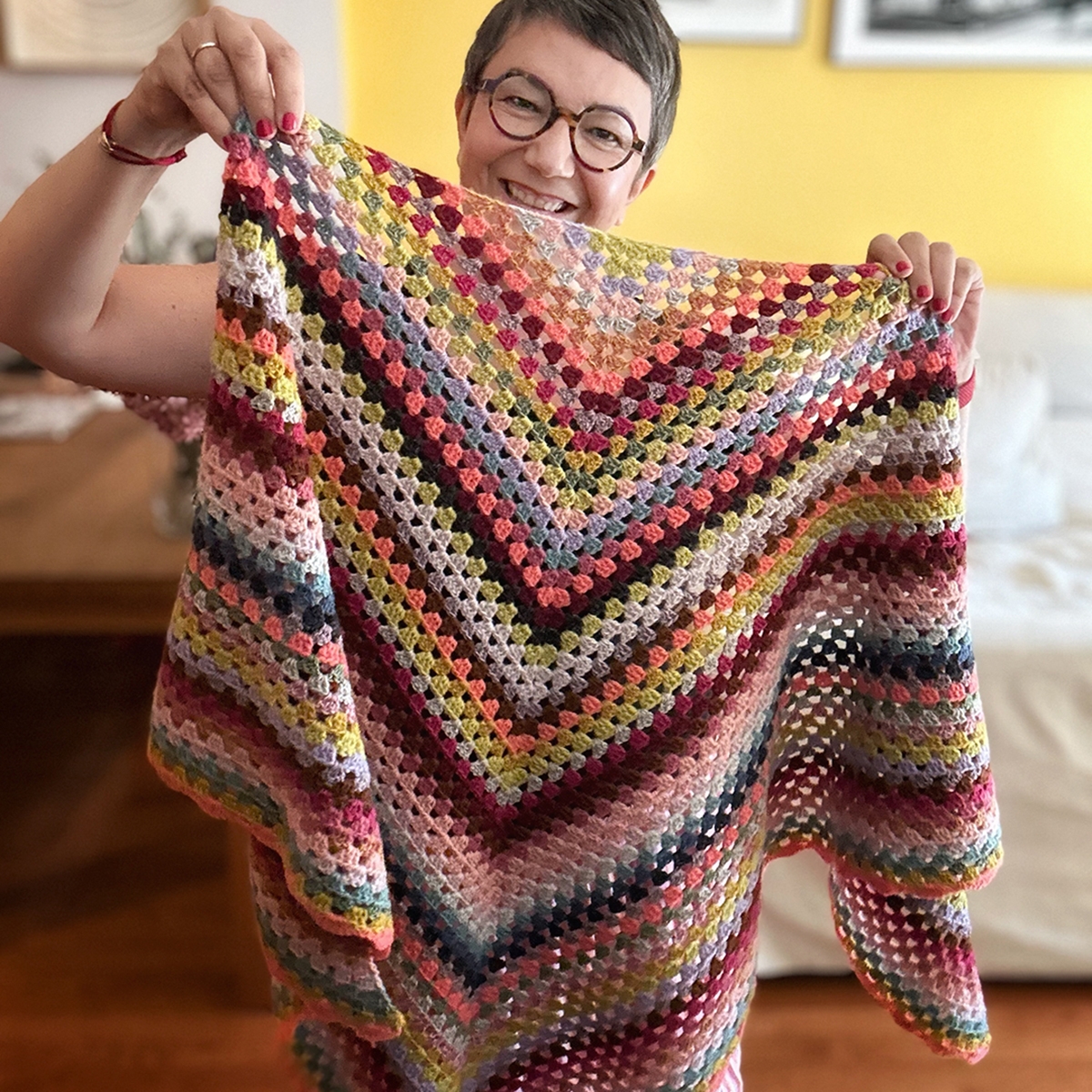 triangle patterns for knitting and crocheting