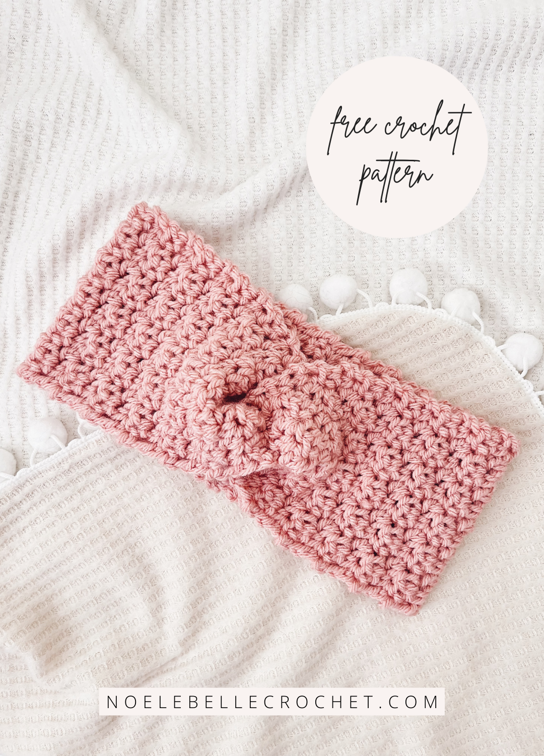 Lemon Twist Headband Free Crochet Pattern 