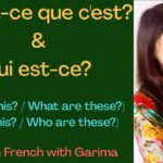 Lesson 25 Learn The Difference Between Qu est ce Que C est Qui Est ce in French YouTube