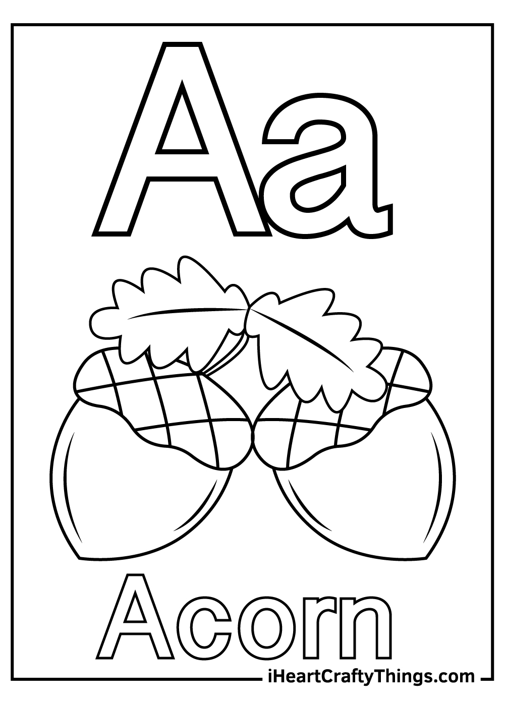 Letter A Coloring Pages 100 Free Printables Worksheets Library