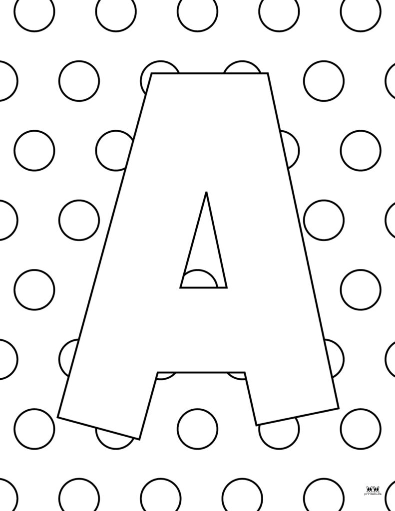 Letter A Coloring Pages 15 FREE Pages Printabulls Letter A Coloring Pages 15 FREE Pages Printabulls
