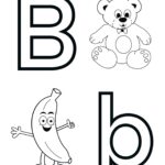 Letter B Alphabet Coloring Page Sheet By Knox Worksheets TPT