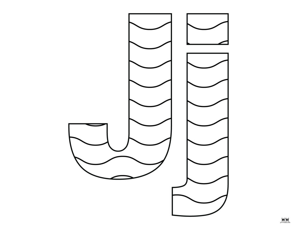 Letter J Coloring Pages 15 FREE Pages Printabulls