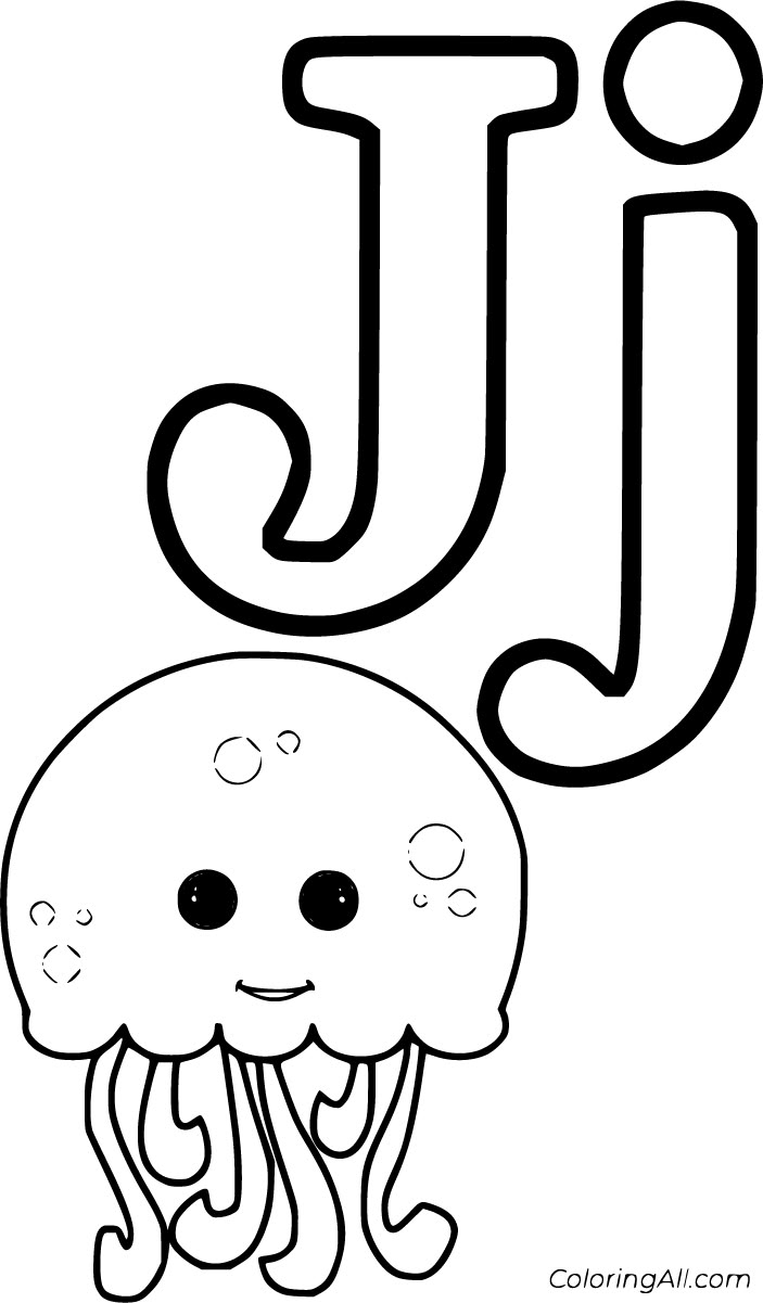 Letter J Coloring Pages Letter J Coloring Pages