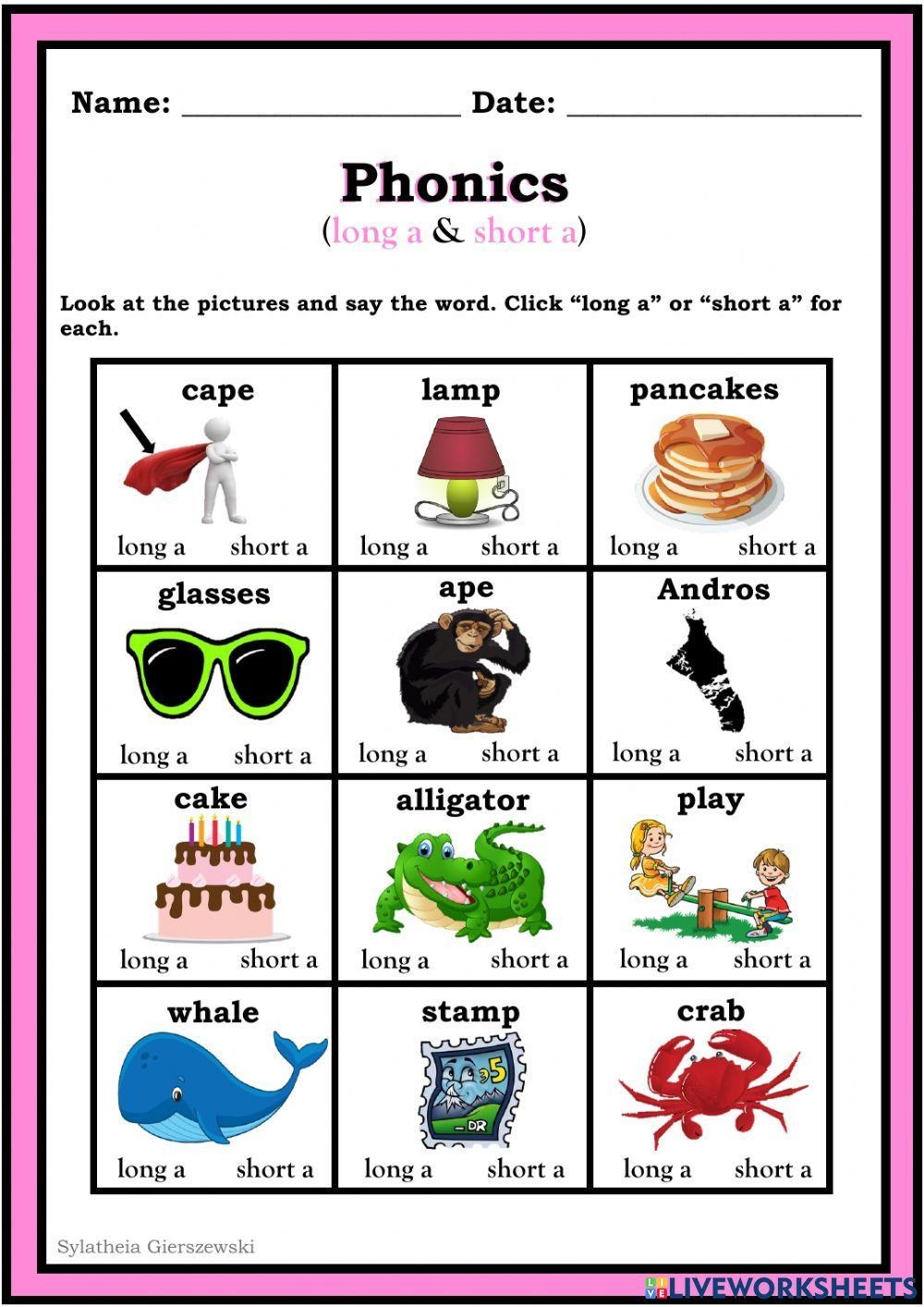 long a short a long a short a