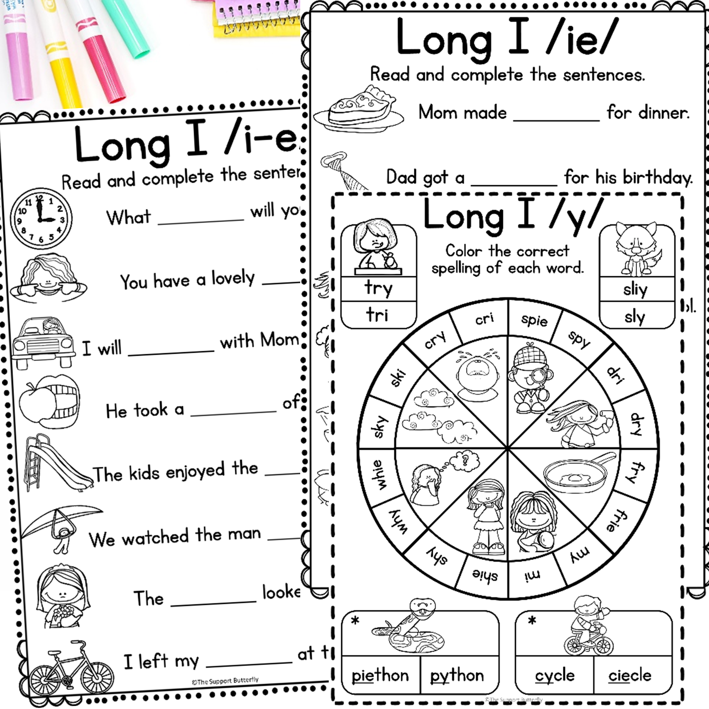 Long I Worksheets And Activities Vowel Teams IE IGH I E Made By Teachers Long I Worksheets And Activities Vowel Teams IE IGH I E Made By Teachers
