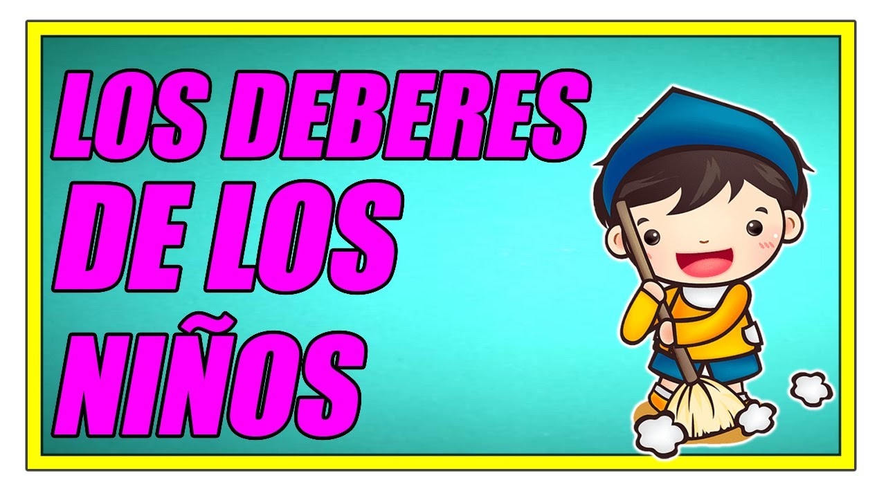 LOS DEBERES DE LOS NI OS BIEN EXPLICADOS Y ANALIZADOS Elprofegato YouTube