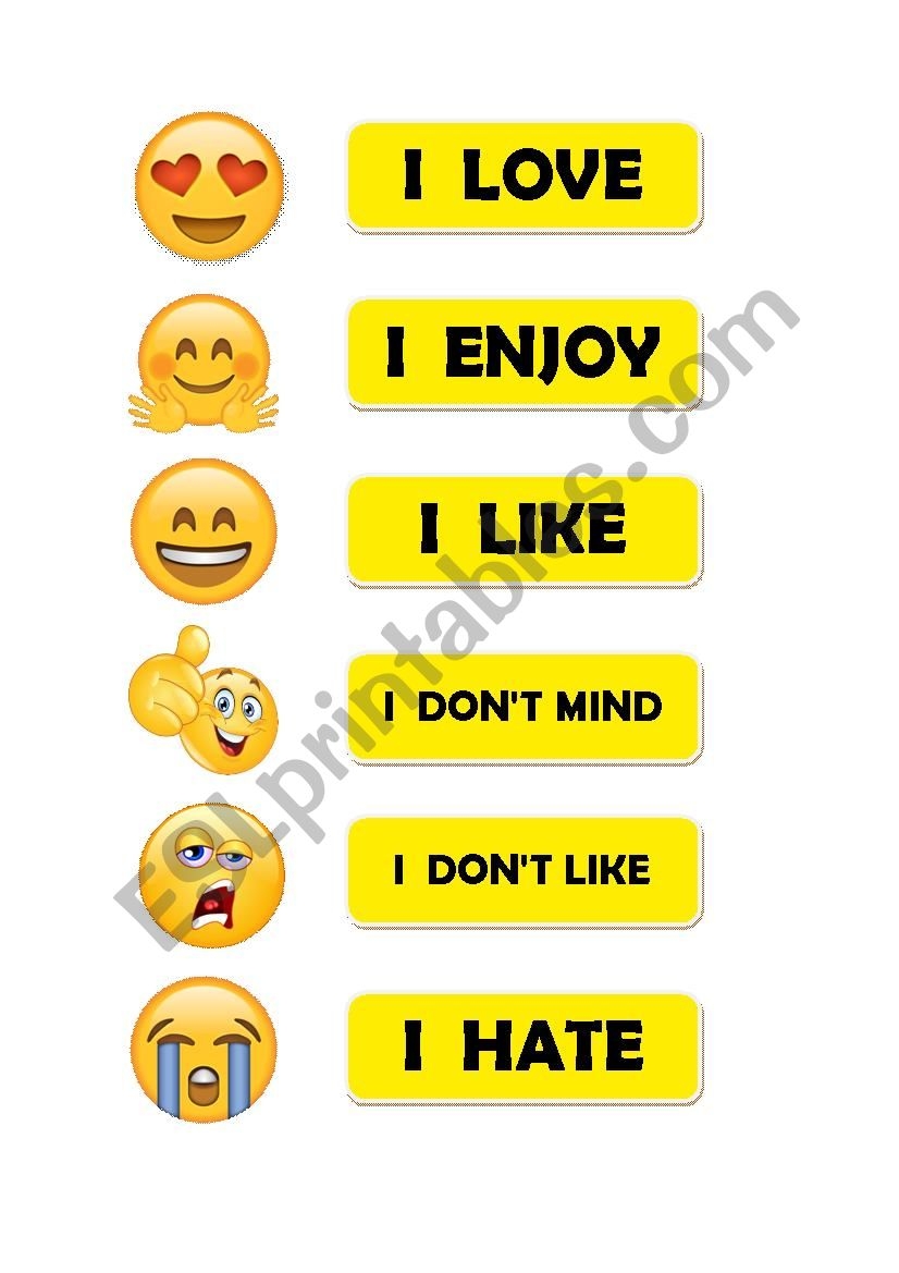 i don't like i love it i don't like i love it