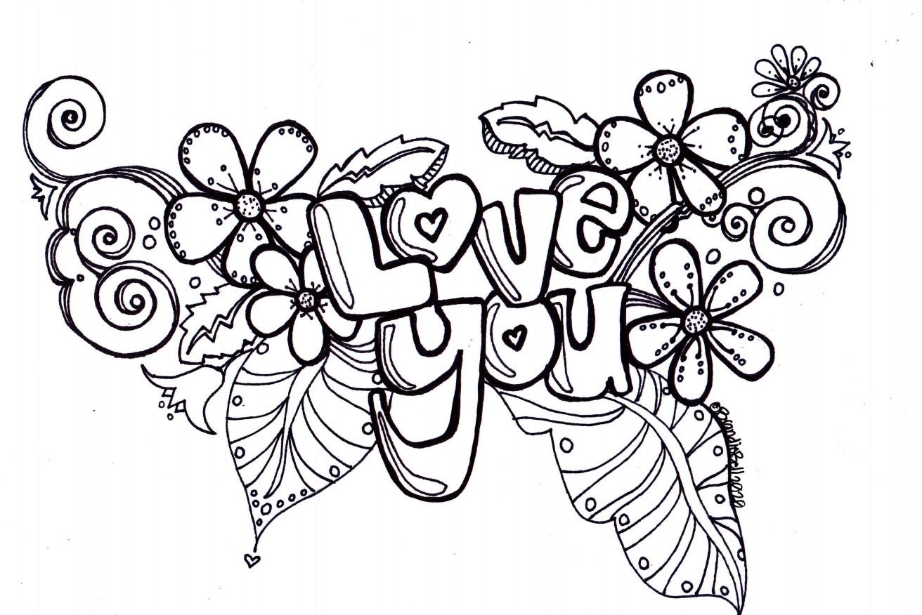 Love You Coloring Page Sugar Beet Crafts Love You Coloring Page Sugar Beet Crafts