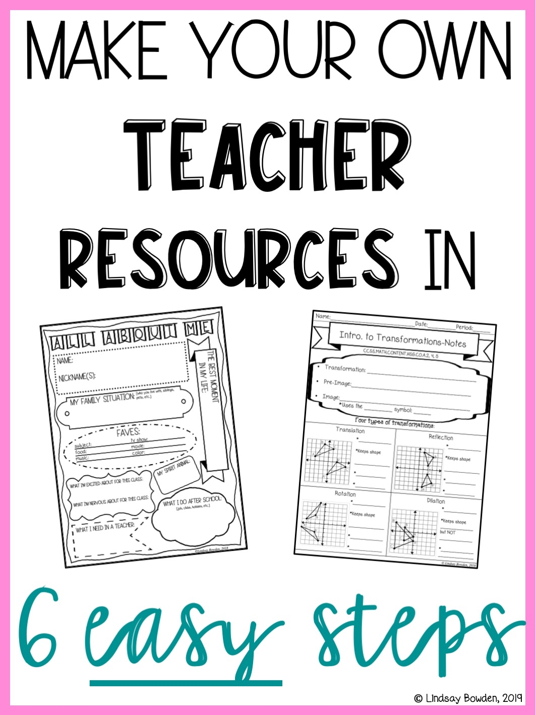 Make Worksheets In 6 Easy Steps Lindsay Bowden Worksheets Library