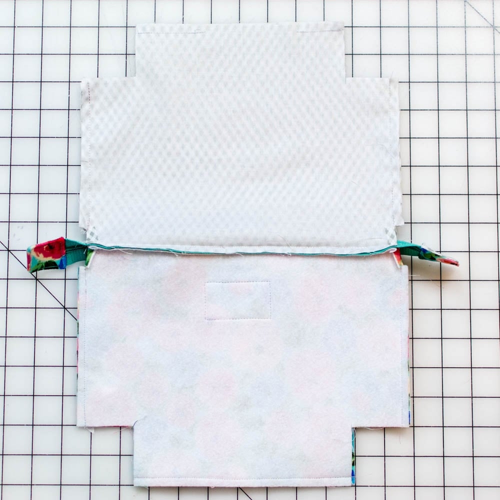 Makeup Bag Sewing Template Pouch Tutorial Wash Bag Pattern Free Easy Sewing Pattern For