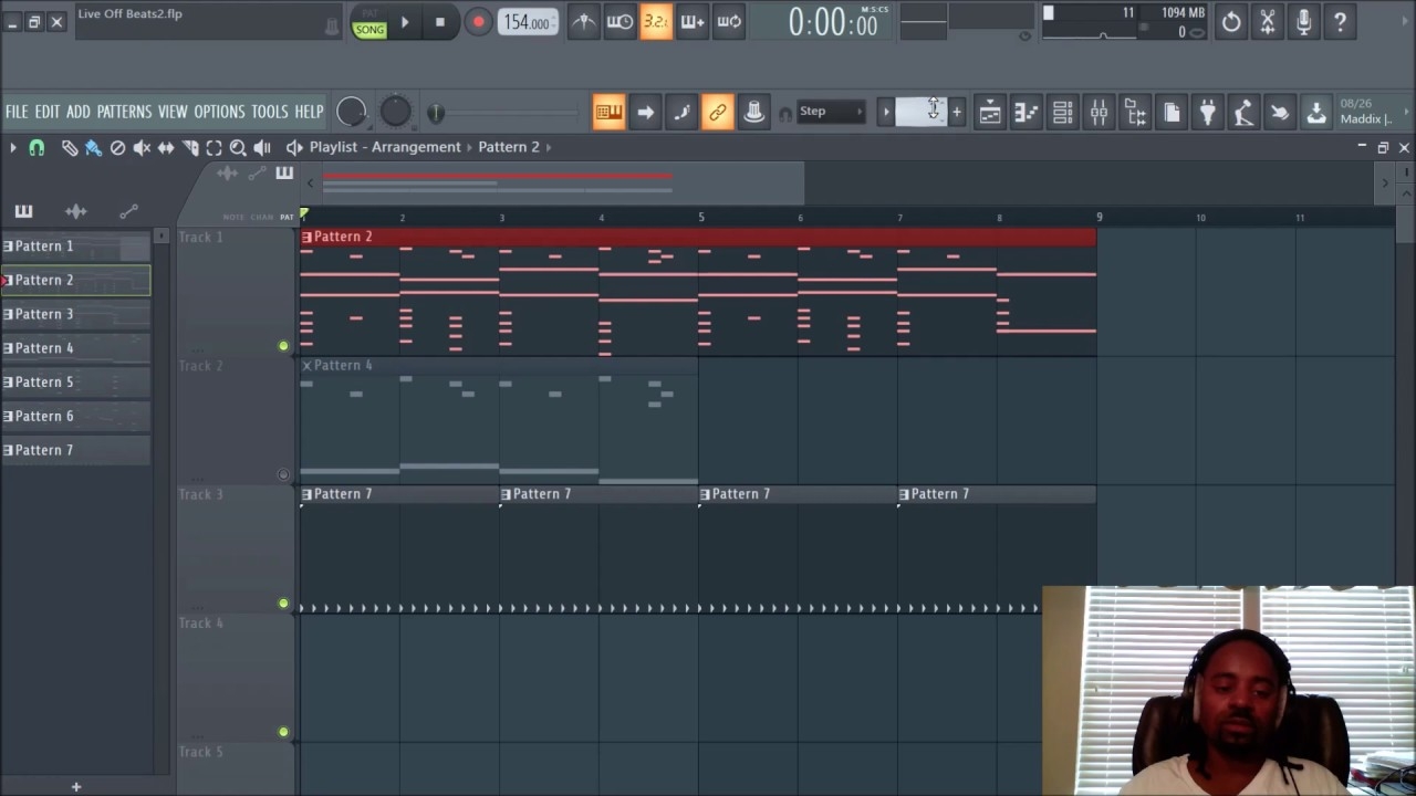 how to make patterns loop in fl studio