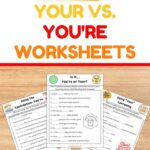 Mastering Your Vs You re Free Worksheets The Simple Homeschooler