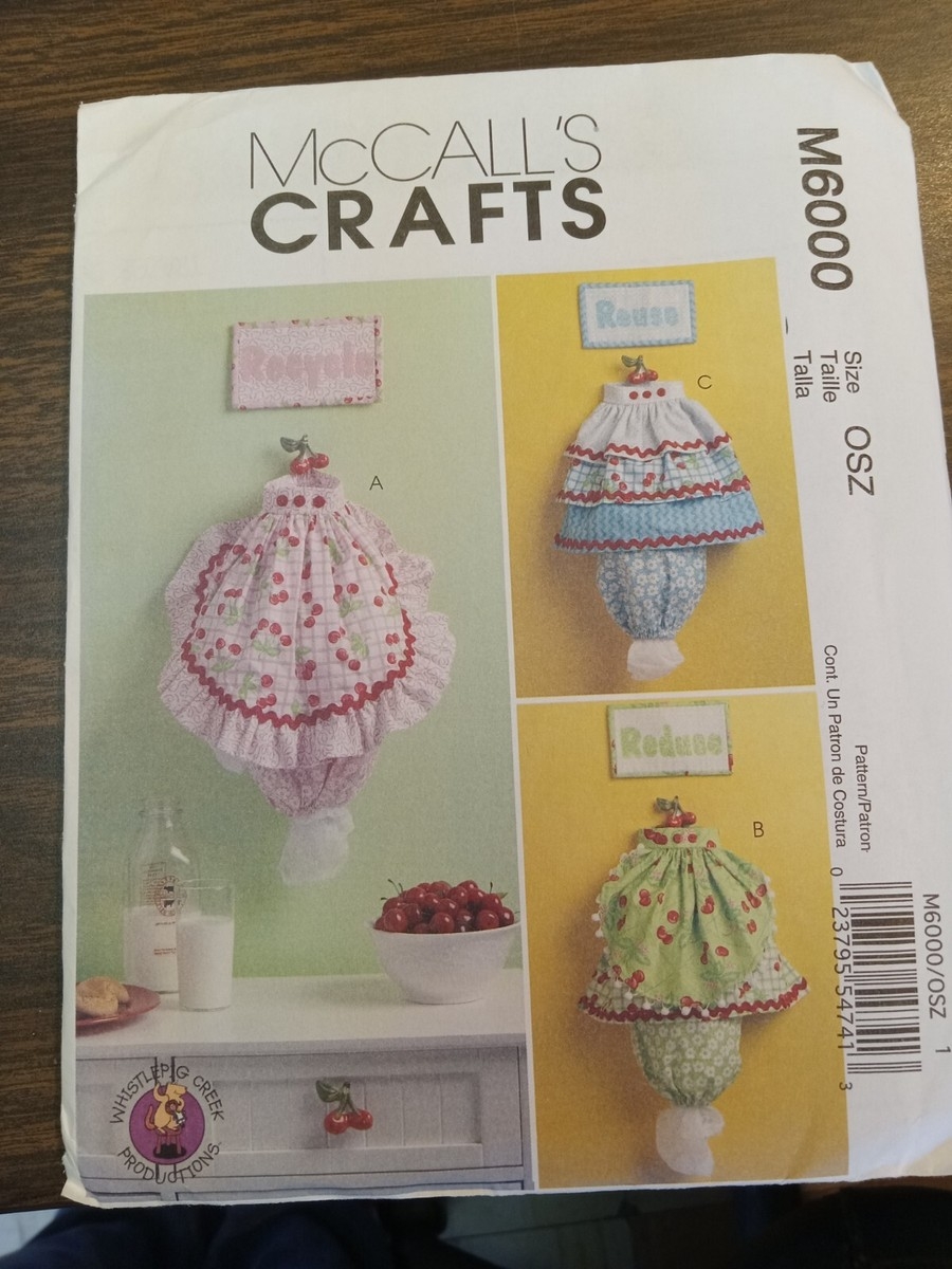 McCalls Craft Pattern 6000 Uncut EBay McCalls Craft Pattern 6000 Uncut EBay