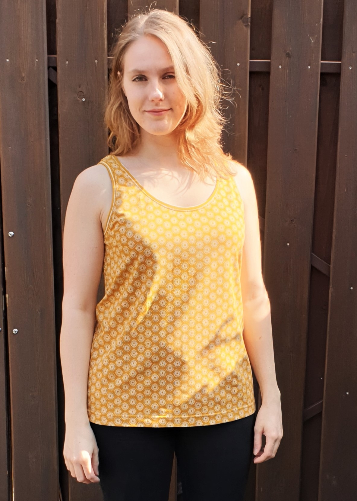 Mila Loose Fit Jersey Tank Top Summer Sewing Pattern Mila Loose Fit Jersey Tank Top Summer Sewing Pattern