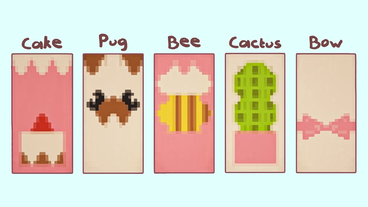 Minecraft How To Make A Cute Banner Designs Easy Tutorial YouTube Minecraft How To Make A Cute Banner Designs Easy Tutorial YouTube