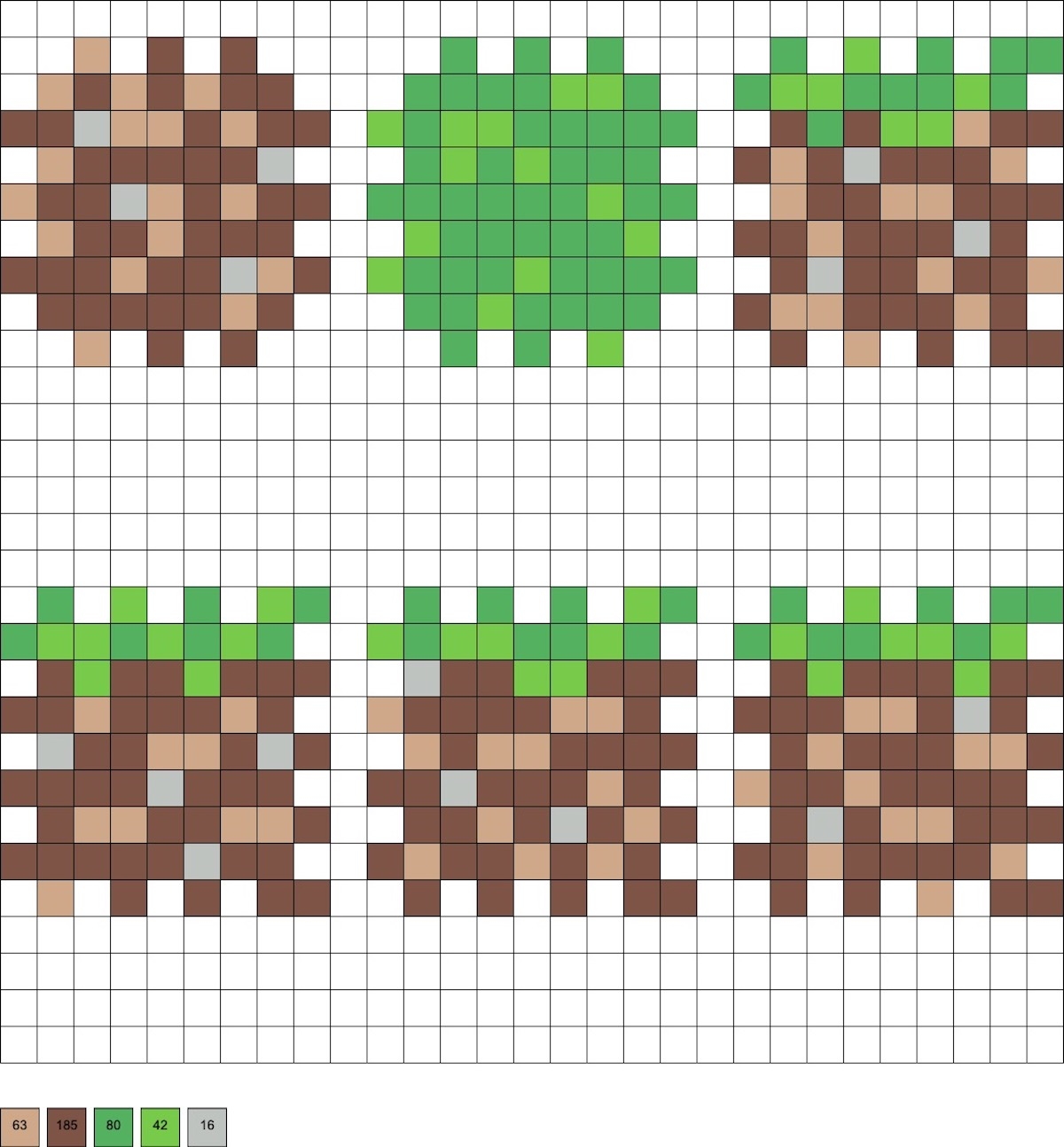 Minecraft Perler Beads 40 Patterns DIY Candy