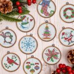 Mini Christmas Bundle Bucilla Digital Cross Stitch Pattern Plaid Online