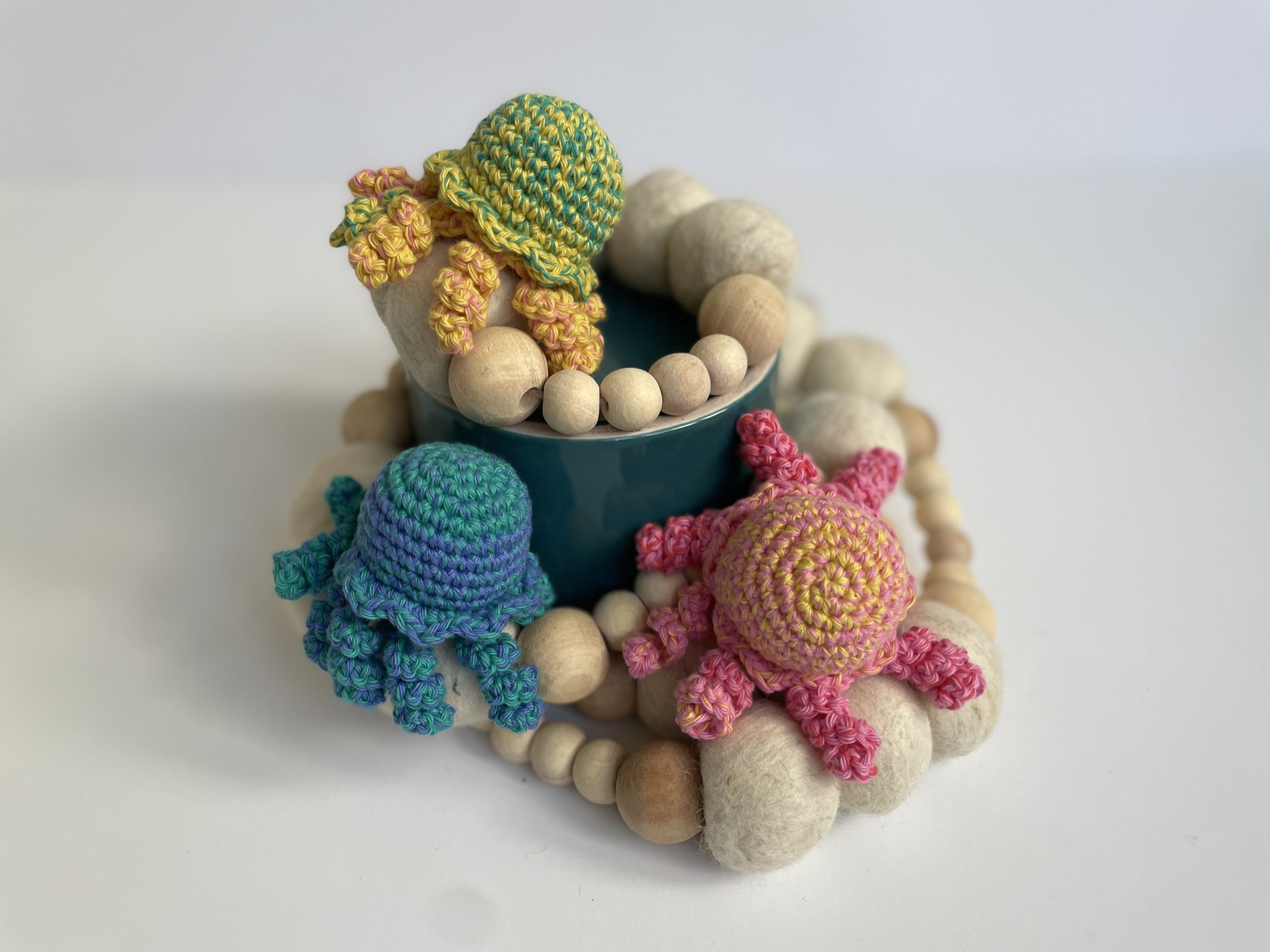 Mini Jellyfish Crochet Pattern Free Pattern Video Tutorial