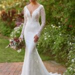 Mixed Pattern Lace Wedding Dress With Beading Essense Of Australia Wedding Dresses