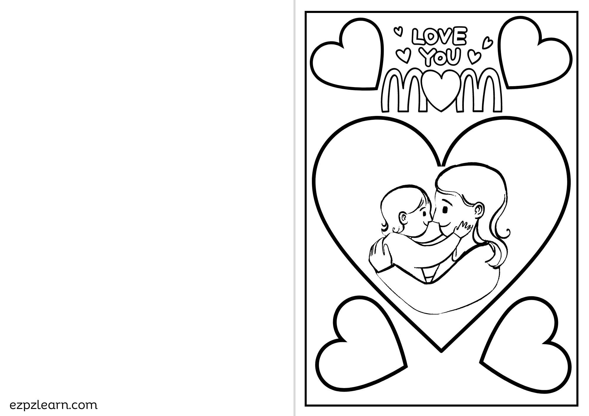 Mother s Day Card Free PDF Download Ezpzlearn Mother s Day Card Free PDF Download Ezpzlearn