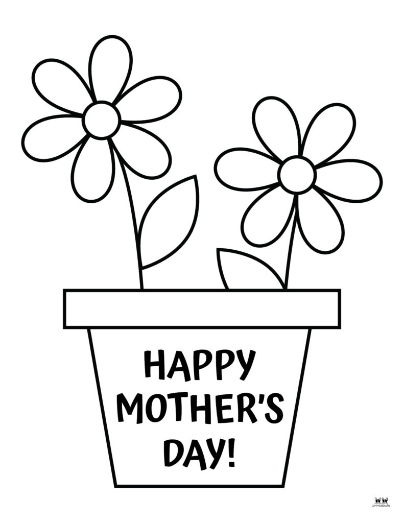 happy mothers day free coloring pages