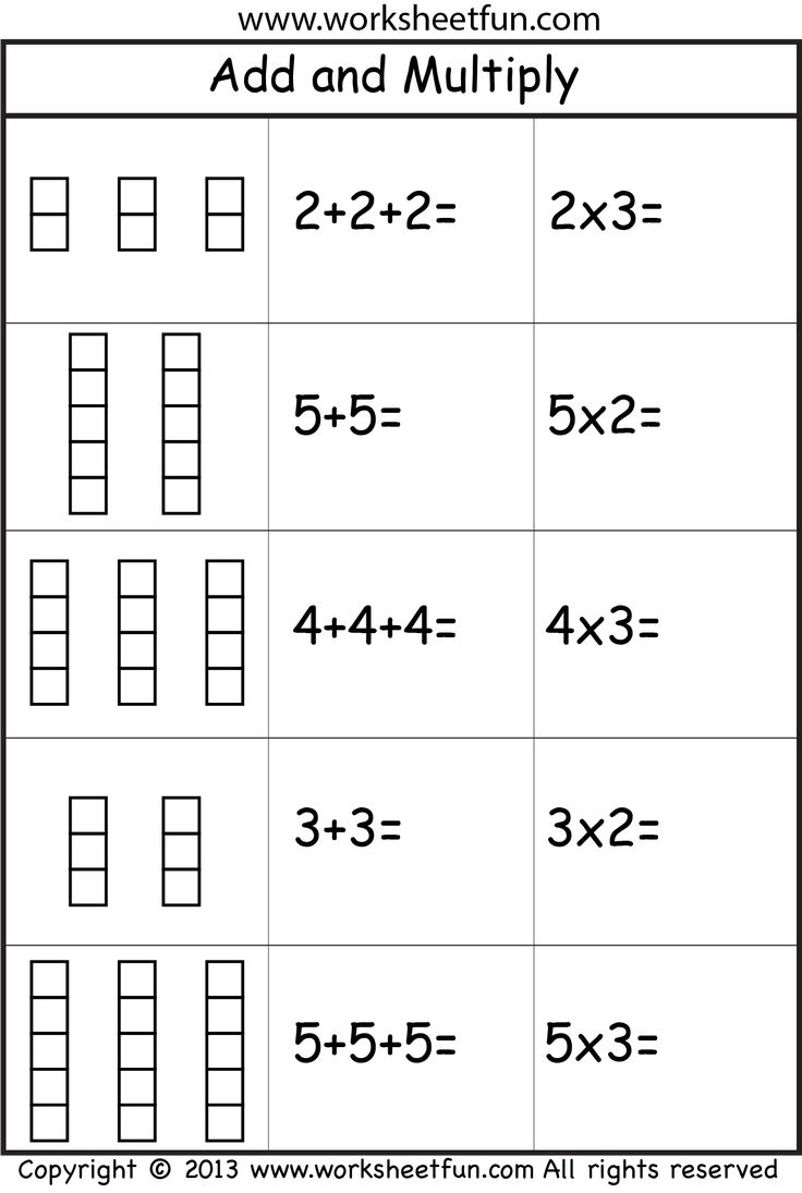 Multiplication Add And Multiply Repeated Addition One Worksheet FREE Printable Worksheets Multiplication Add And Multiply Repeated Addition One Worksheet FREE Printable Worksheets